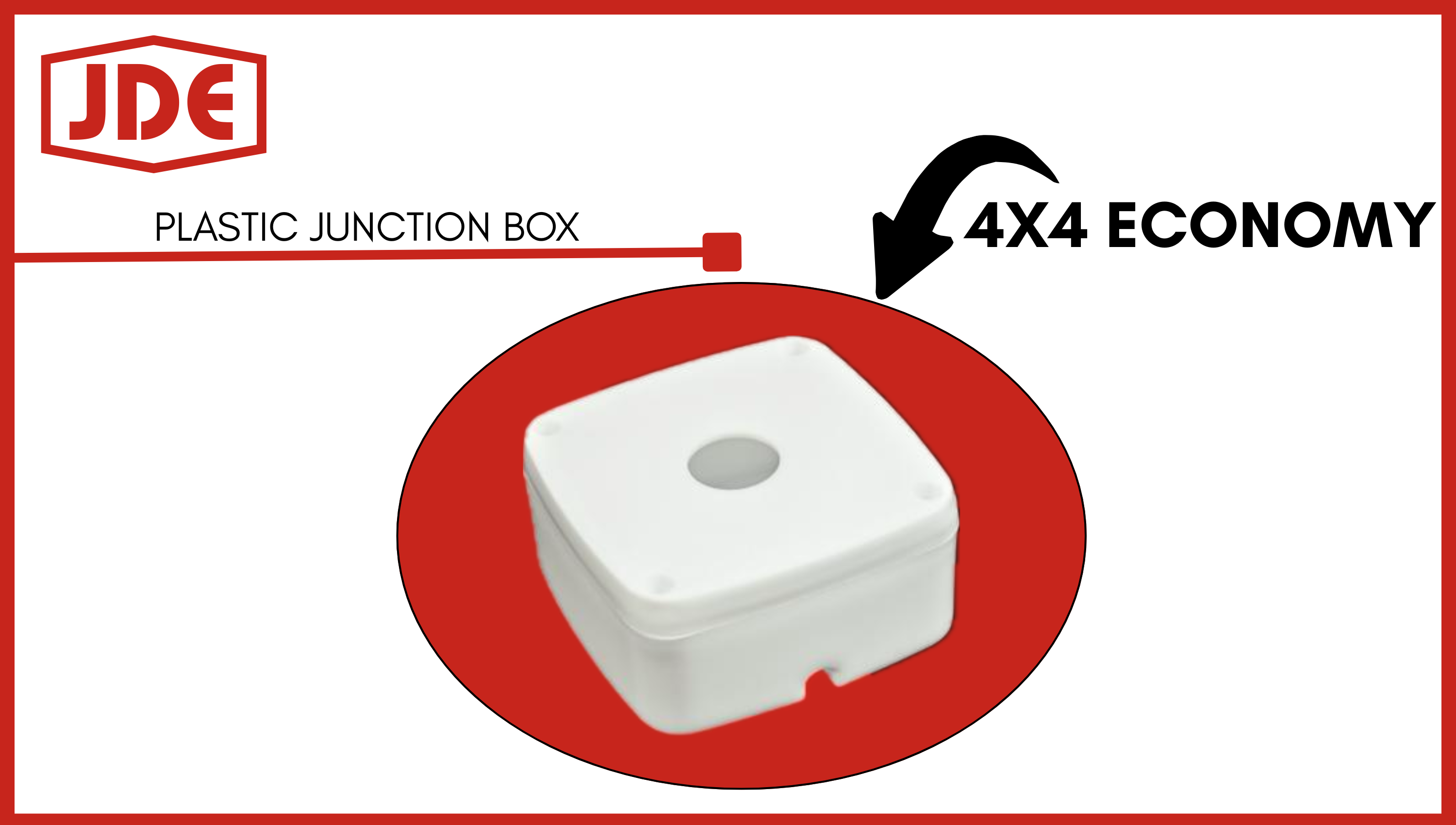 JDE Plastic Junction Box